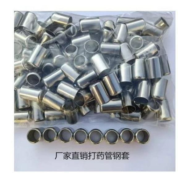 Raindrops 100pcs Compression Pipe Sleeve Ferrules High-Pressure Pipe Accessories Stainless Steel Hose Fitting Crimping Sleeve For Hydraulic Air Hoses