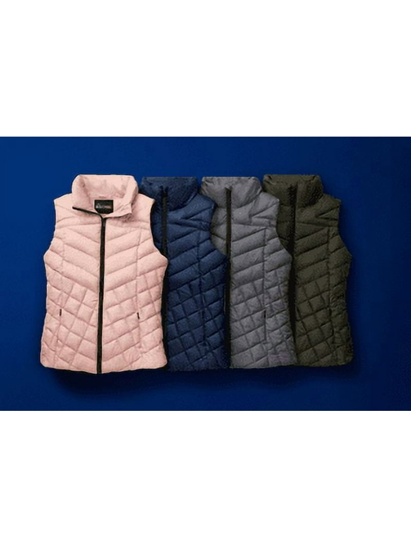 Big Chill Women's and Women's Plus Chevron Quilted Puffer Vest