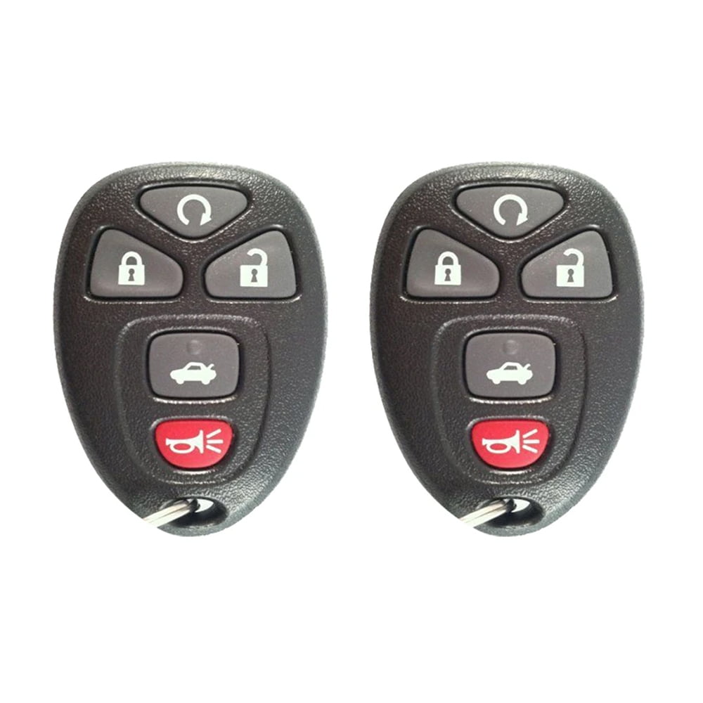 2 Replacement For 2004 2005 Chevrolet Impala Key Fob Remote Shell Case 