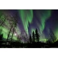 thumbnail image 2 of Malvin, Larry 32x23 White Modern Wood Framed Museum Art Print Titled - Aurora Borealis X, 2 of 4