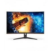AOC C32G2E 31.5" Full HD LED Curved Gaming LCD Monitor - Black, Red