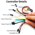 thumbnail image 3 of 48V Aluminum Alloy Electric Scooter Motor Controller, Intelligent Brushless Speed Controller Smart BLDC Motor Controllers for, 3 of 7