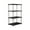 B, variant on HHBEAUTY 4 Small Shelves Storage Shelf Shelving Unit Sturdy Shelf Adjustable Organizers Storage Shelving for Bathroom Laundry Room Kitchen Pantry