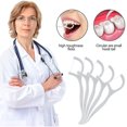 thumbnail image 2 of NETSENG Dental Floss - 300 Pcs Dental Floss, Dental Floss Sticks Disposable Oral Cleaning Floss, 2 of 4