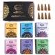 thumbnail image 1 of Conos de incienso Raajsee Natural, paquete de 6 aromas mixtos, 90 en total, 1 of 9