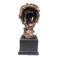 thumbnail image 3 of King Of The Jungle African Lion Pride Bust Bronze Electroplated Figurine Statue, 3 of 7