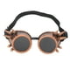 thumbnail image 1 of ABS Industrial Vintage Spiked Steampunk gafas únicas gafas de ciclismo gafas de sol de doble capa a prueba de viento bronce rojo, 1 of 8