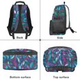 thumbnail image 4 of ZUXONGSY Stained Glass Butterfly Print Backpack 4 In 1 School Bag and Lunch Box Set for Teen Boys Girls School Bookbag with Pencil Case and Water Bottle Holder for Primary Kids Bagpack, 4 of 6