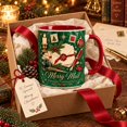 Ceramic Mug Merry Mail Evergreen Letter Writing Coffee Cup for ...
