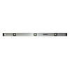 Johnson I Beam Level,Alum,48 In L,3 Vials,Silver 1300-4800