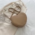 thumbnail image 3 of Bolsa de hombro con patrón rombal a la moda, cruzado para mujer con amor (caqui) Likrtyny Para Estrenar, 3 of 9