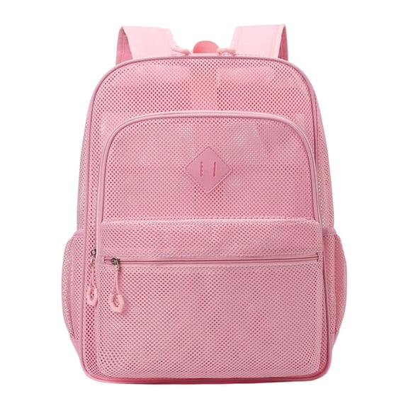Fgnfyis Backpack for Kids Breathable Mesh Gym Lightweight Comfortable College Rucksack with Ventilated Padded Straps School Backpack Red