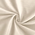 thumbnail image 5 of XWZO Velvet Curtains 84 Inches Long - Luxury Room Darkening Soundproof Grommet Window Curtain Panels for Bedroom/Wedding/Patio Door with Tiebacks, Beige, W52 x L84, Set of 2, 5 of 5