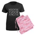 thumbnail image 5 of CafePress - Zodiac Signs Women's Dark Pajamas - Women's Short Sleeve Print T-Shirt and Pants Dark Cotton Pajama Set, 5 of 7