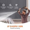 thumbnail image 2 of Cordless Pressure Washer 652 PSI 1.1 GPM Portable Power Cleaner with 4.0Ah Battery Charger 6 in 1 Nozzle for Car Home Floor Cleaning Watering, 2 of 7