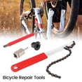 thumbnail image 2 of Bike Cassette Removal Tool with Chain whip and Auxiliary Wrench Bicycle Sprocket Removal Tools Sprocket Remover, 2 of 10