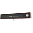 thumbnail image 2 of DECOMIL Baseball Bat, Stick Display Case Rack Cabinet Holder Wall Mount, w/UV Protection, Lock, Vertical or Horizontal, 2 of 4