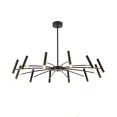 thumbnail image 1 of xinxixnxx Adjustable Metal DIY Three Step Dimming LED Minimalist Chandelier, 1 of 9