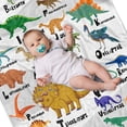 thumbnail image 6 of Dinosaur Blanket for Boys Soft Cozy Flannel Warm Kids Dinosaur Throw Blanket Unique Gifts Dinosaur Room Decor Blanket for Teens Kids for Couch Sofa Bed Dino Blanket for Girls Teens 50"x60", 6 of 6