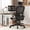 Black Premium, variant on Ergonomic Office Chair With 90° Flip-Up Arms, Split Back Desk Chair With 4-Way Adjustable Lumbar Support, Space Saving Computer Chair For Home Office, High Back Mesh Chair With Quiet Wheels