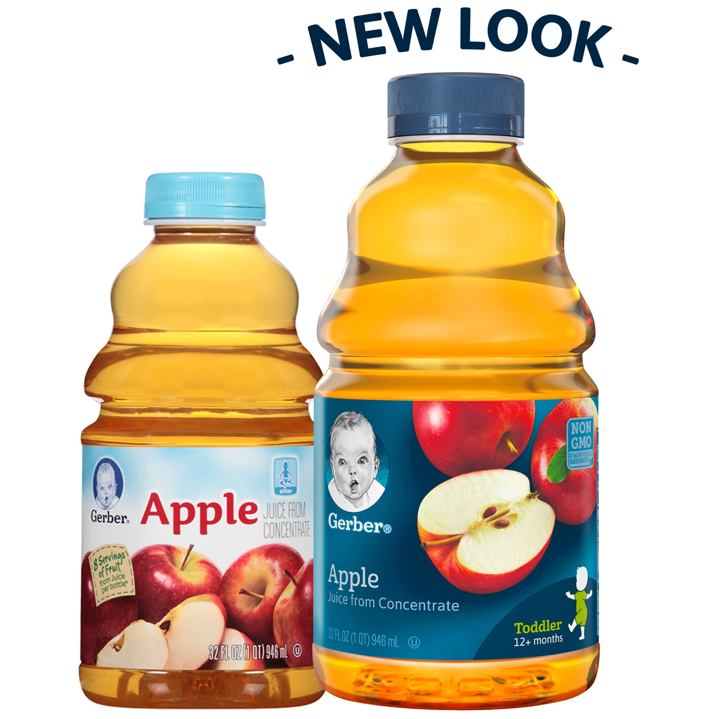 Gerber Apple Juice 32 fl. oz. Bottle - Walmart.com - Walmart.com Gerber Apple Juice 32 fl. oz. Bottle - Walmart.com - Walmart.com
