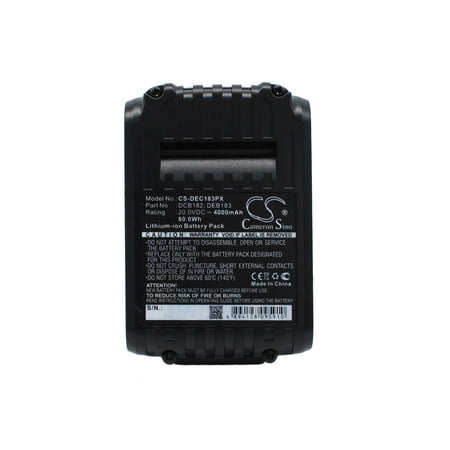 

BanGomi Battery Replacement for Klein Tools Cutter/Crimper 1000 MCM aluminum ACSR Closed-Jaw Cutter BAT207T13 BAT207T134H BAT20-7T14 BAT207T23 BAT207T24H (4000mAh/20.0V)