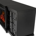 thumbnail image 6 of Marlowe Electric Entertainment Fireplace in Black by Real Flame, 6 of 25