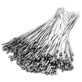 thumbnail image 1 of Bridas de Acero Inoxidable VentDepot WireInox15 100Pzas 15cm 4.6mm Plata, 1 of 2