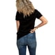 thumbnail image 2 of African American Afro Queen Sassy Black Unbothered T-Shirt, Cotton 10.00% Crew Neck Loose Fit Street Style Non-woven Fabric, 2 of 6