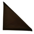 thumbnail image 2 of Ultimate Textile (5 Dozen) Satin 17 x 17-Inch Napkins - for Wedding, Special Event or Banquet use, Espresso Brown, 2 of 4