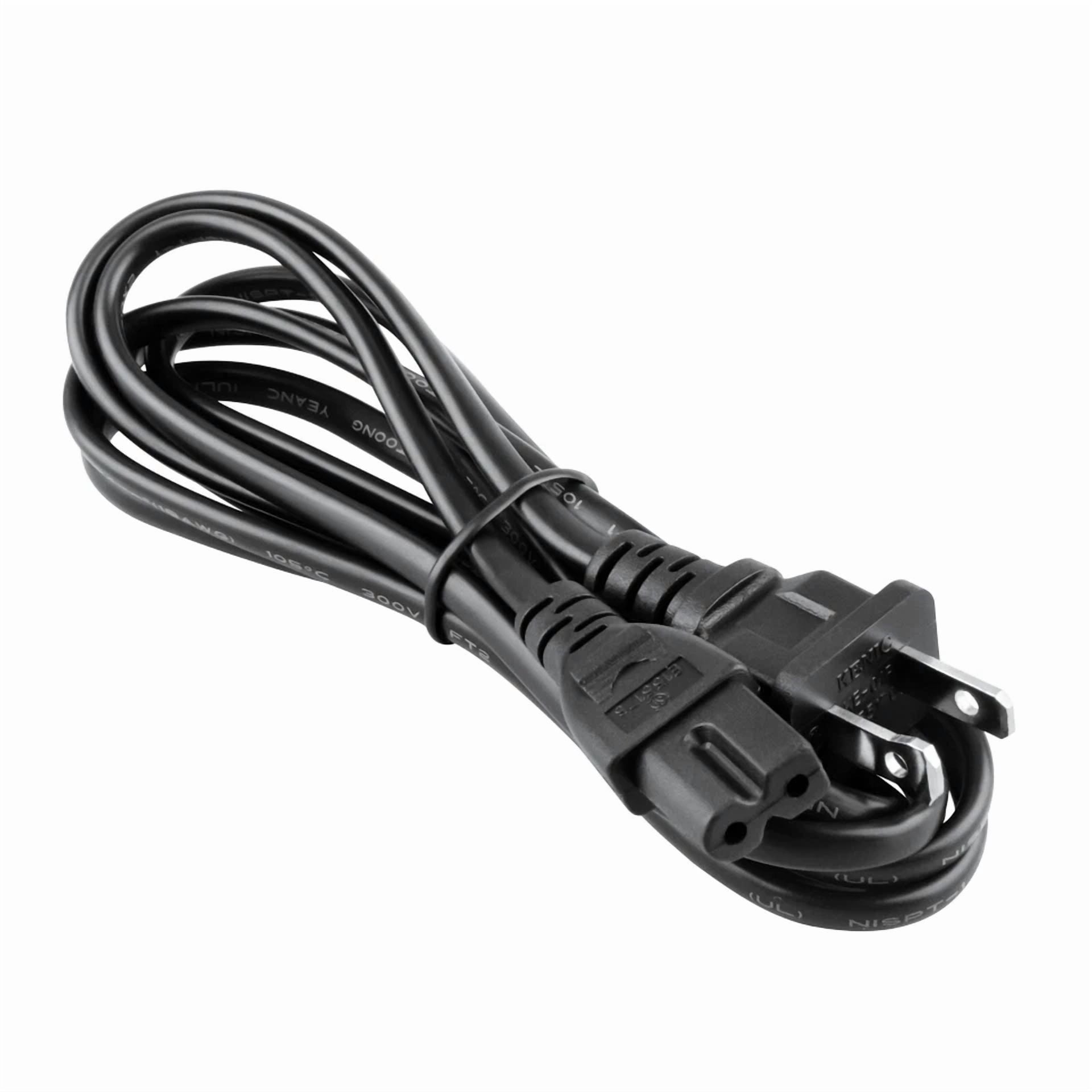 BUTTERFLY- 6Ft Polarized Power Cable Cord For Singer 7256 7258 Stylist 7412 Sewing Machine