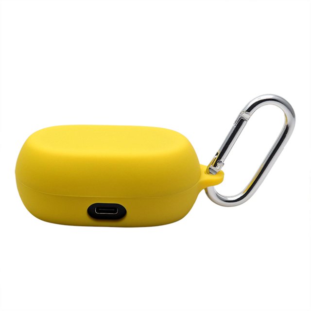 Funda protectora de sílice para auriculares, antiarañazos, para carcasa de Jabra Elite 7, color amarillo