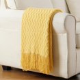 thumbnail image 1 of WHEANG Knitted Decorative Throw Blanket For Couch Sofa Chair Bed，Soft Warm Cozy Light Weight For Spring Summer, 1 of 5