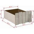 thumbnail image 2 of DONCO Kids 1381-RS, Dual Loft Drawers, One Size, Rustic Sand, 2 of 2