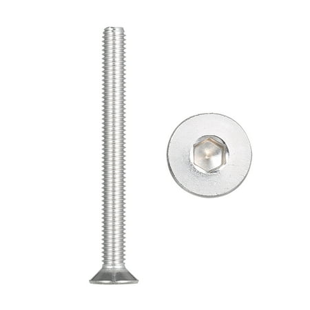 

Docooler DIN7991 304 Stainless Steel Allen Bolt Socket Screws Hex Screw M6*60