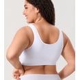 thumbnail image 3 of DELIMIRA Inbarely Lift Front Closure Wireless Bras, Full Coverage, Plus Size, Unlined, for Women, 3 of 3