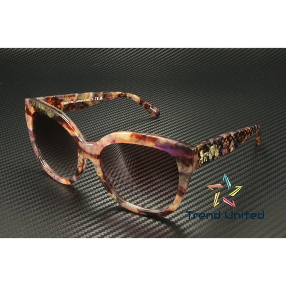 COACH HC8264 57398H L1083 Petal Tortoise Purple Gradient 56mm Women's Sunglasses