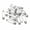 Light gray, variant on 50pcs Brooch Safety Pins DIY Sewing Tools Metal Needles Large Safety Pin Jewelry-Light gray