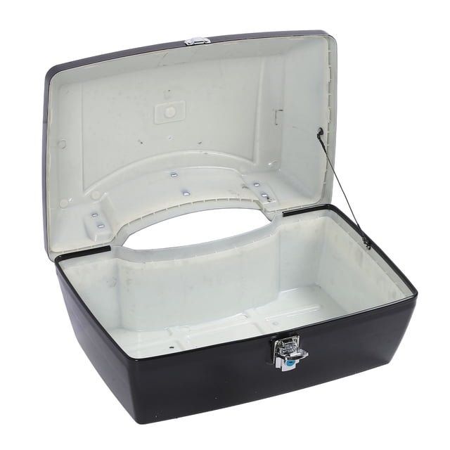 Estuche Trasero Para Motocicleta, 48L, Cierre Universal Resistente Al Agua, Cojín De Respaldo, Caja De Equipaje Trasera Para Maletero, Cascos, Equipajes