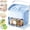 B, variant on 48 Cube Ice Maker with Easy Press Lid, Upgraded Press-Type Ice Cube Tray with Storage Bin & Lid, Double-Deck Ice Maker Box, Easy Release Silicone Trays for Freezer, DIY Drinks (C)