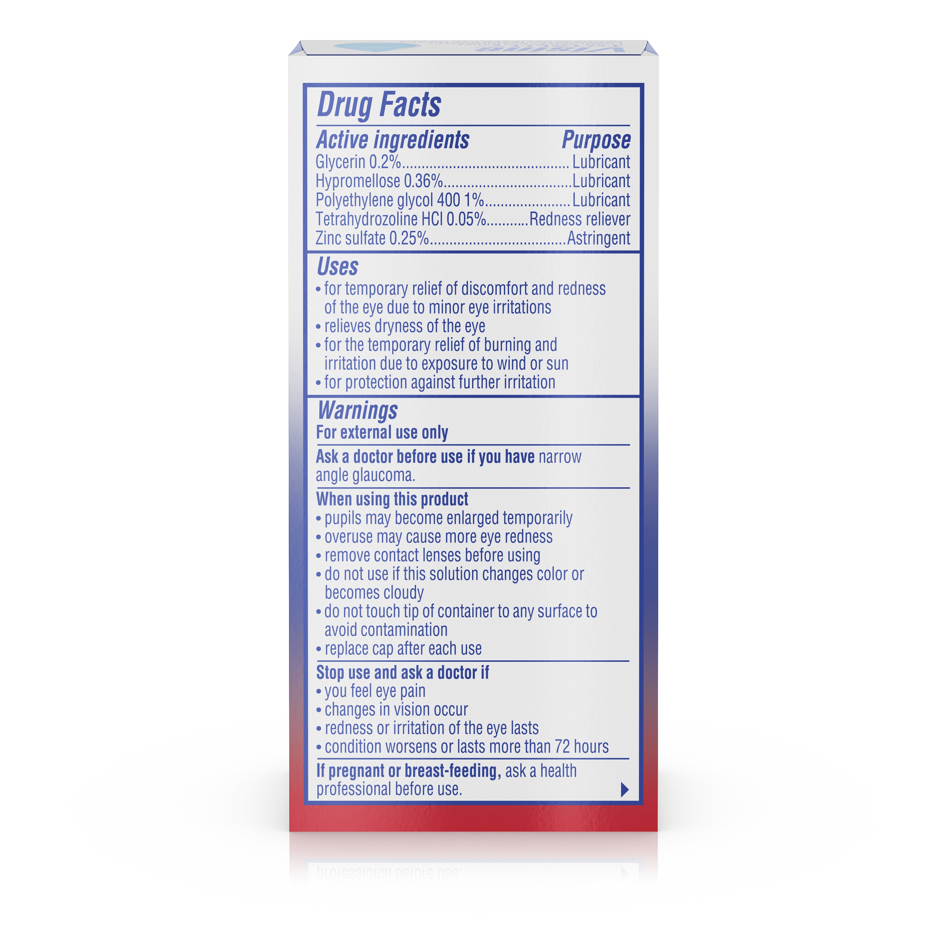 Visine Totality Multi-Symptom Relief Red Eye Drops, 0.5 fl. oz