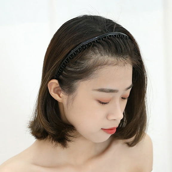 Niceauty Plastic Hair Accessory, Simple Design, Assorted Colors, 8Pcs