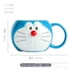 thumbnail image 1 of Taza de Doraemon con tapa original, taza de cerámica azul con diseño de gato, regalo de cumpleaños y vacaciones para niños y niñas, 1 of 5