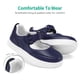 thumbnail image 4 of Zapatillas Mary Jane para Niñas DREAM PAIRS Azul Marino Talla 11, 4 of 7