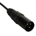 thumbnail image 3 of 0.6ft 3-Pin XLR Male to 2 RCA Female Y Splitter Cable Noise Reduction o Cord Adapter for Mixers Power Amplifiers, 3 of 4