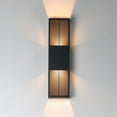 thumbnail image 3 of ET2 E30394-BK 24 in. LED Grate-Outdoor Wall Sconce, Black, 3 of 8
