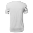 thumbnail image 3 of FashionOutfit Men's Basic Solid Various Color Crew Neck Short Sleeves Tee, 3 of 3
