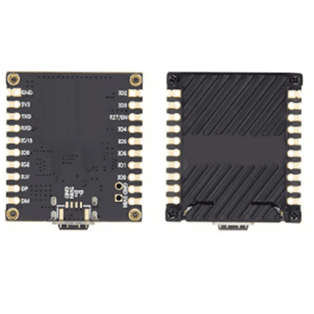 T-LoRaC6 Main ESP32-C6 LoRa Module SX1262 915MHz LoRaWAN Long Range Low Power Development Board Stamp Holes PCB,1 * Development Board Kit