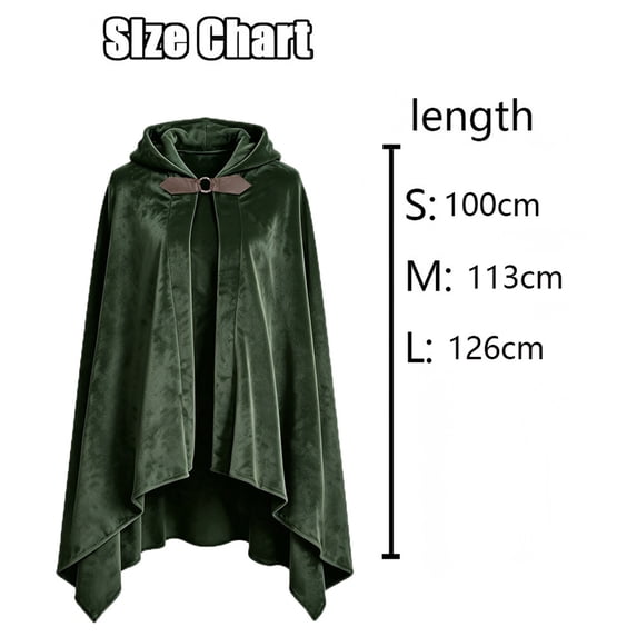 Short Velvet Cloak Halloween Costume Cape for Elf Wizard Role Play Soft Fabric Mantle for Spooky Festivals and Themed Character Dress Up Blue