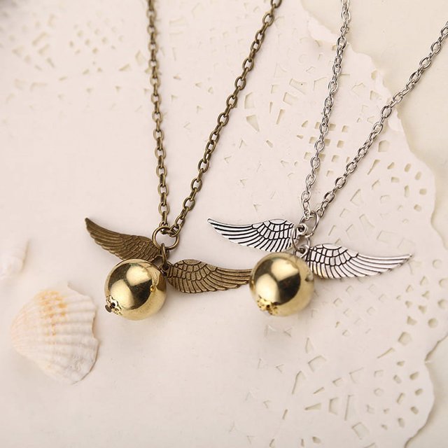 Pulsera Harry Potter - Snitch dorada - Snitch dorada - Plata, oro, 2 piezas